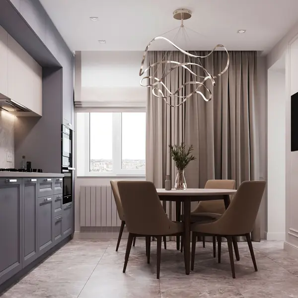 Дизайн-проект трехкомнатной квартиры