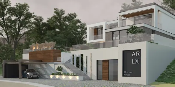 Проект загородного дома Mountain House