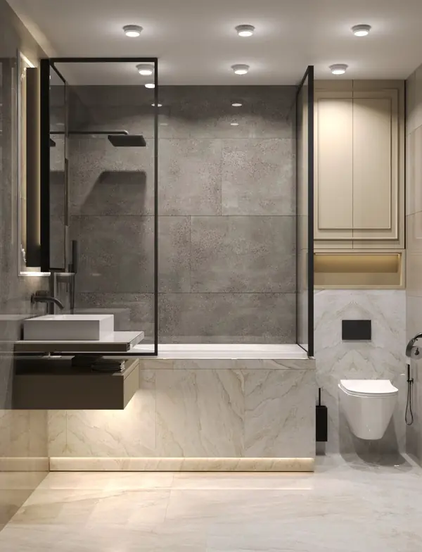 Просторная квартира с гостевой в классическом стиле