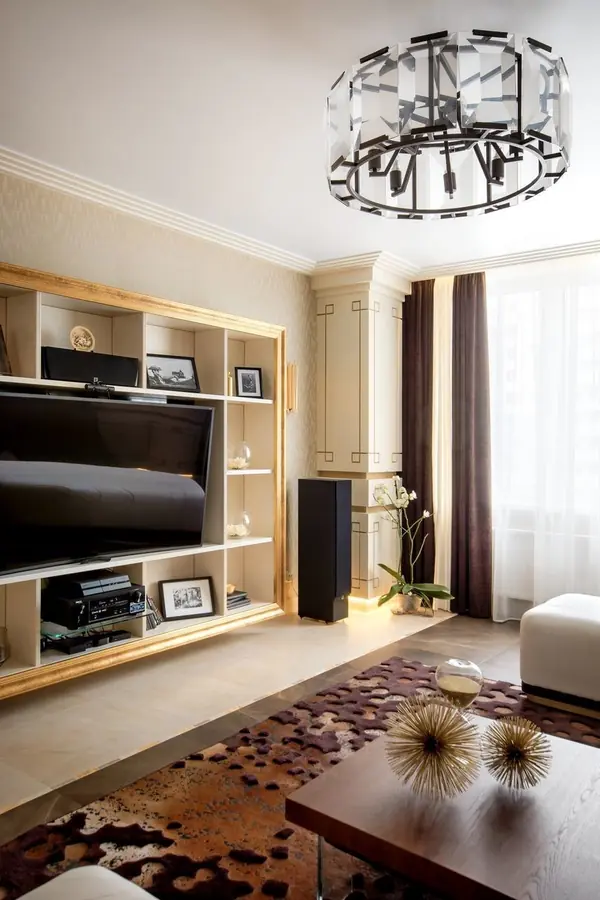 Золото в интерьере. Реализация