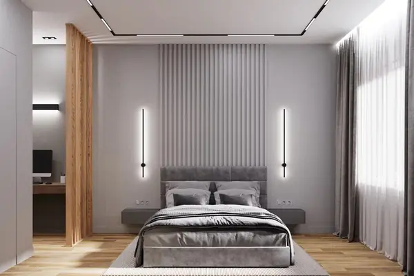 Ремонт однокомнатной квартиры с двумя рабочими местами