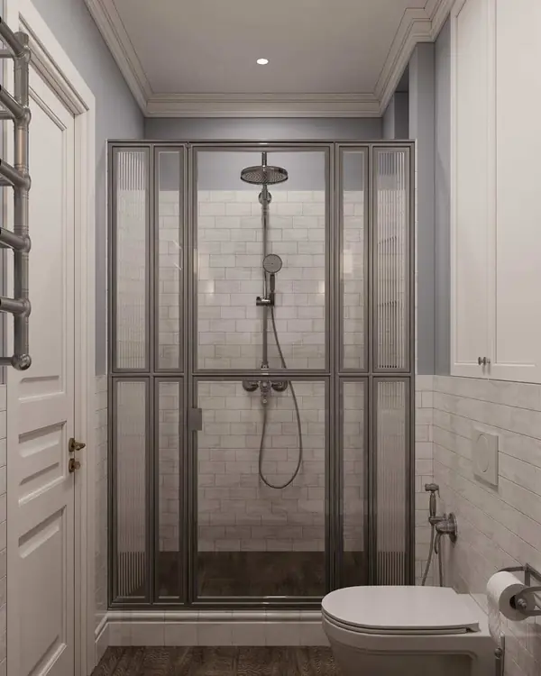 Дизайн-проект квартиры в "Сталинке" в классическом стиле