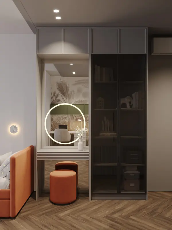 Интерьер трехкомнатной квартиры