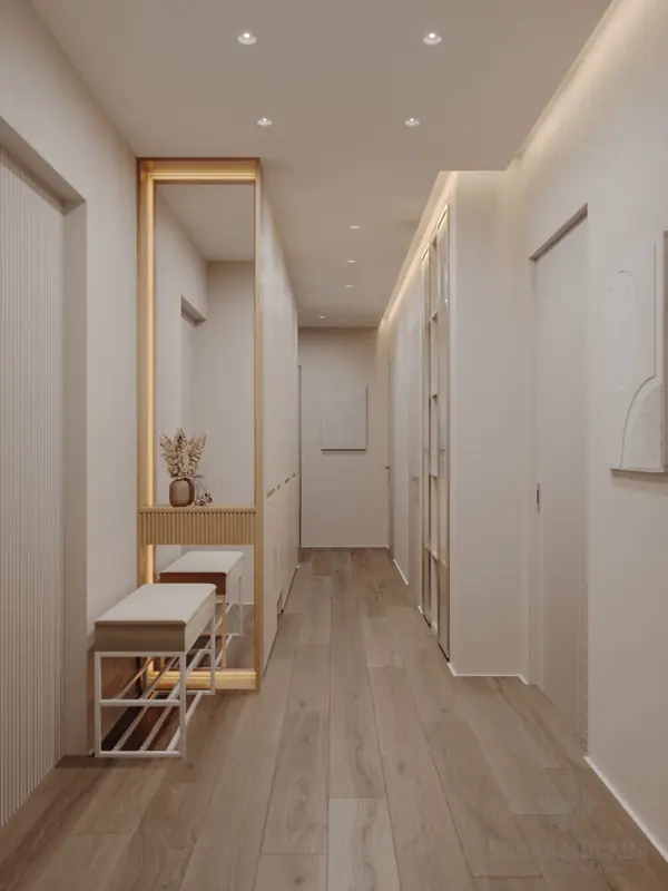 Дизайн двухкомнатной квартиры по адресу: улица Василия Аксенова, дом 2