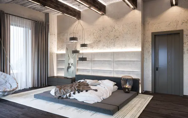 КОМНАТЫ В СТИЛЕ " БРУТАЛЬНЫЙ ЛОФТ"