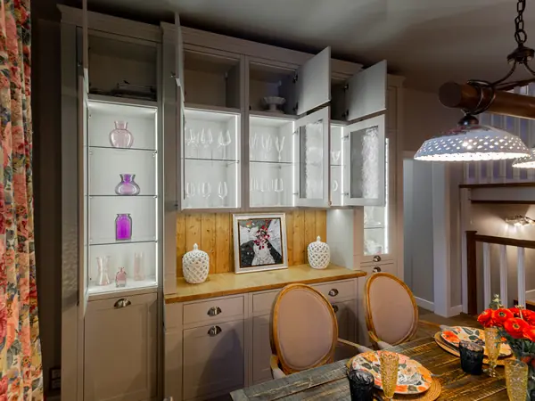 Роскошная кухня-гостиная