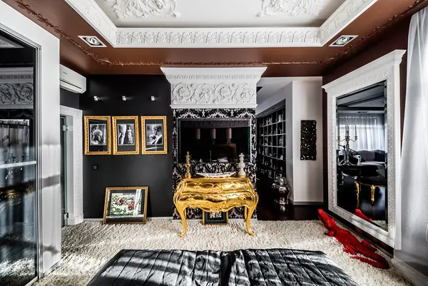 Съёмка интерьера квартиры в стиле фьюжн.