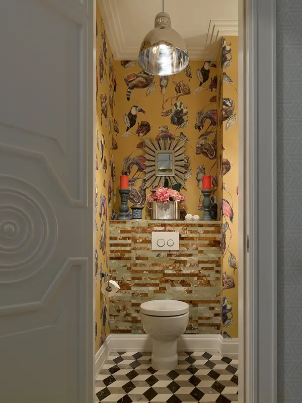 Цветной интерьер квартиры на Ломоносовском