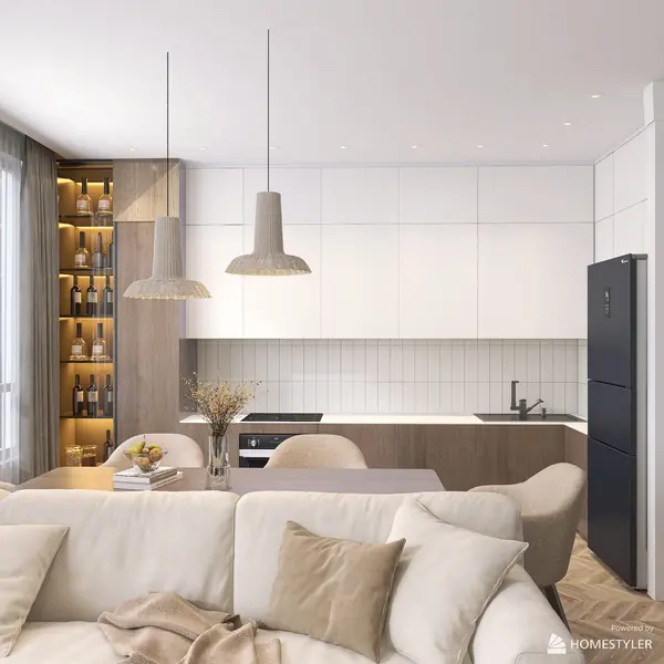 Дизайн-проект 3-комнатной квартиры