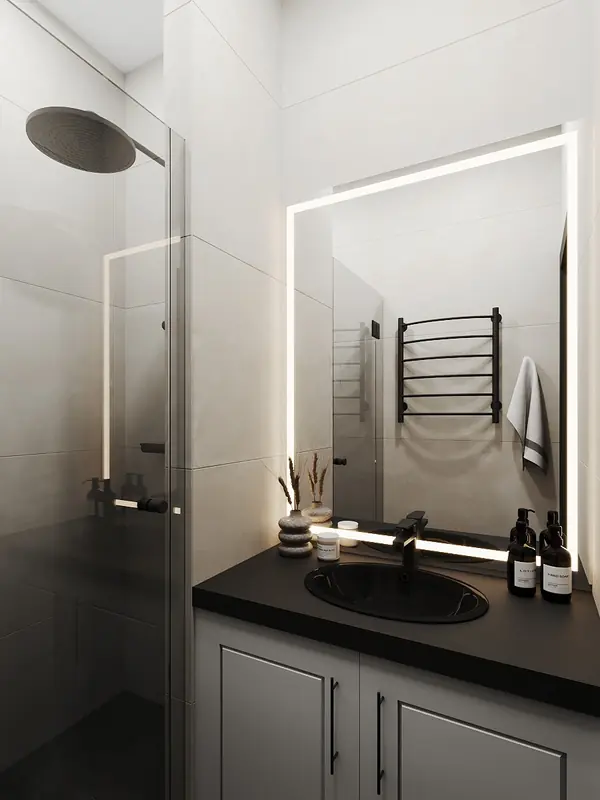 Дизайн интерьера трехкомнатной квартиры "Квартира в стиле современная классика"