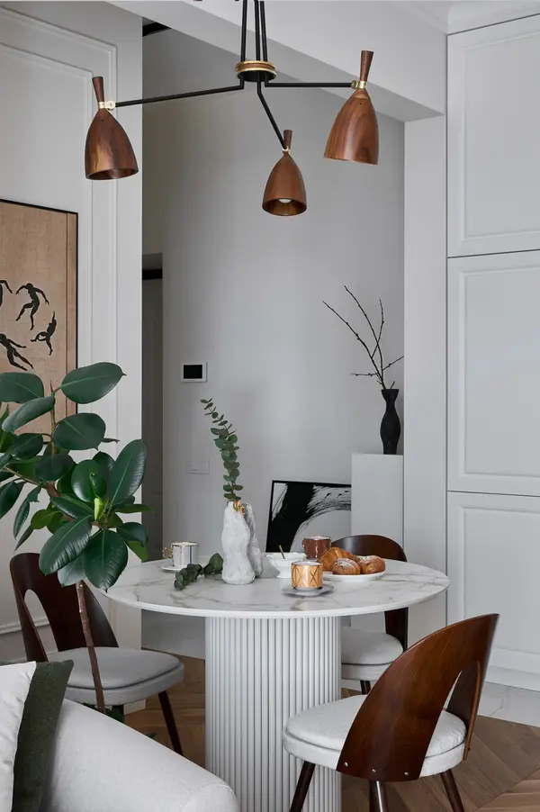 Дизайн  квартиры в стиле Mid-century