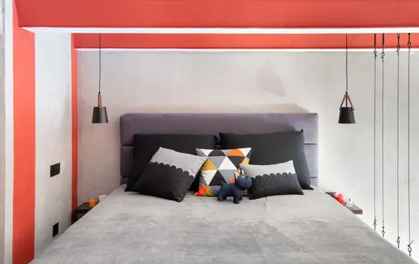 Лофт Студия 30м.кв.с элементами русского стиля