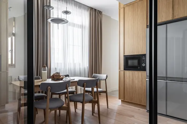 Светлая квартира для большой семьи