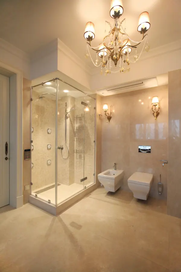 БОЛЬШОЙ САНУЗЕЛ В ПЕНТХАУСЕ г-на Ш.