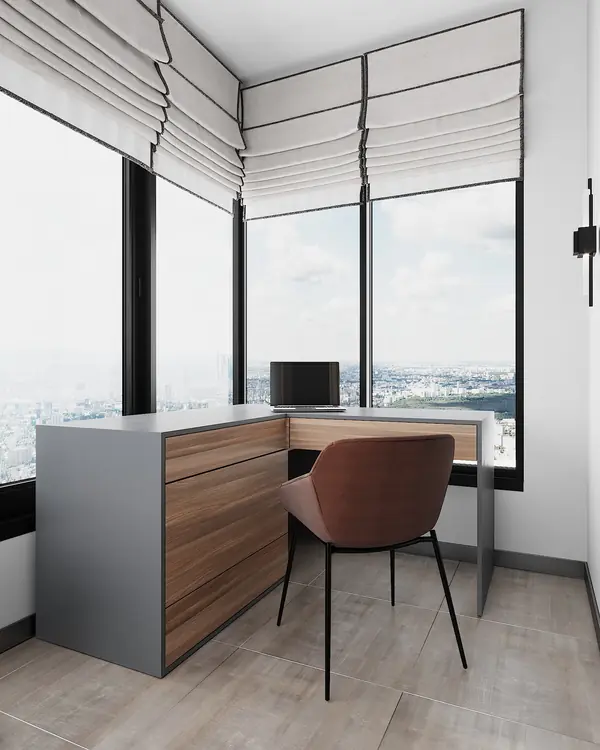 Проект Квартиры в современном стиле ЖК Петровская Коса