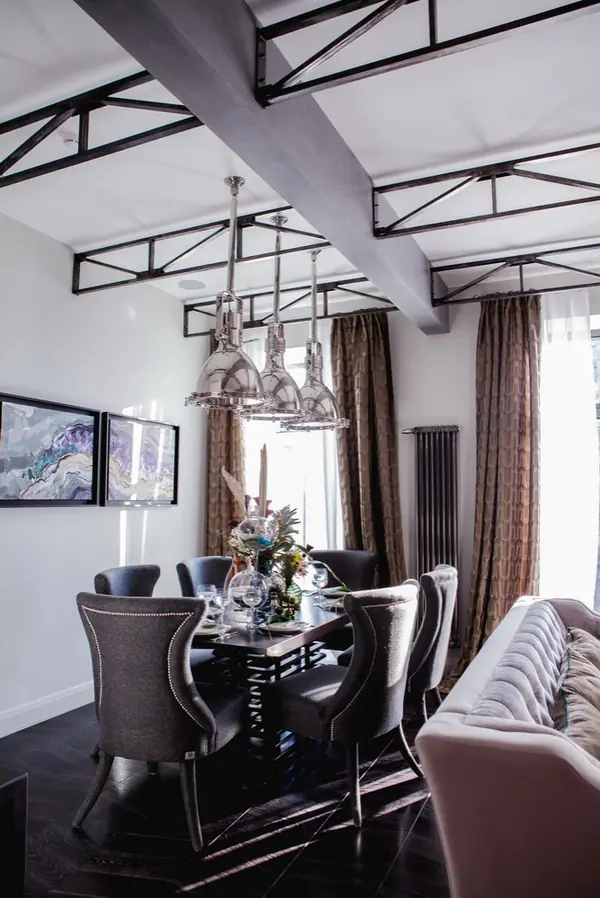 Скромное обаяние буржуа \\ гостиная-кухня