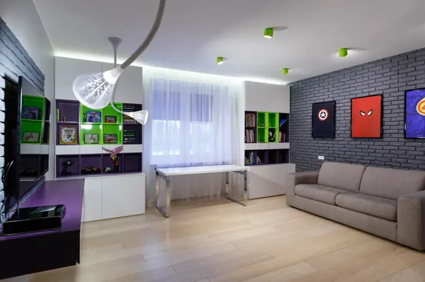 Интерьер квартиры в Санкт Петербурге для семьи