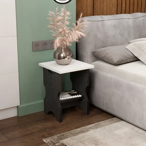 Табурет-столик 2 в 1 ЧАЙНЫЙ в гостинной