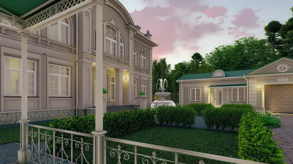 Классическая усадьба в Рожновке