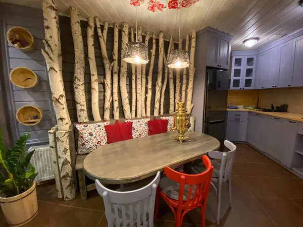 Реализованный проект бани по народным мотивам