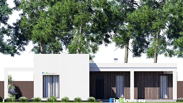 Проект одноэтажного дома 0х19м S213м2 F-17486