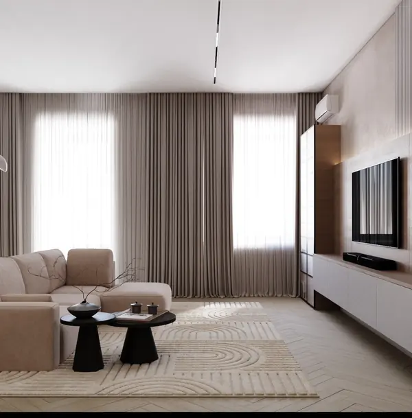 Дизайн проект квартиры в современном стиле