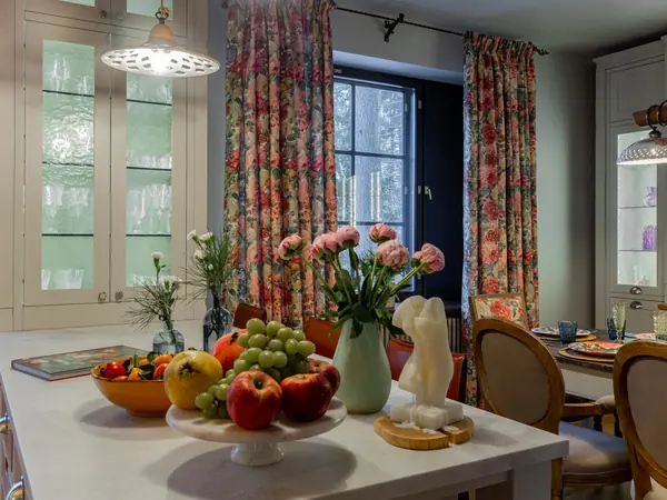 Роскошная кухня-гостиная