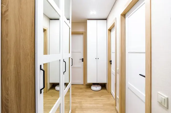 Квартира с синими акцентами