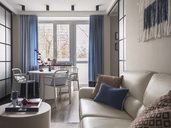 Эргономичная квартира 45 м2