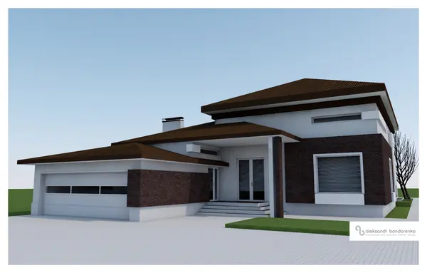 Архитектурный проект коттеджа в г.Краснодаре