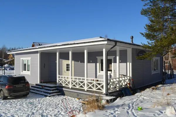 Одноэтажный загородный дом