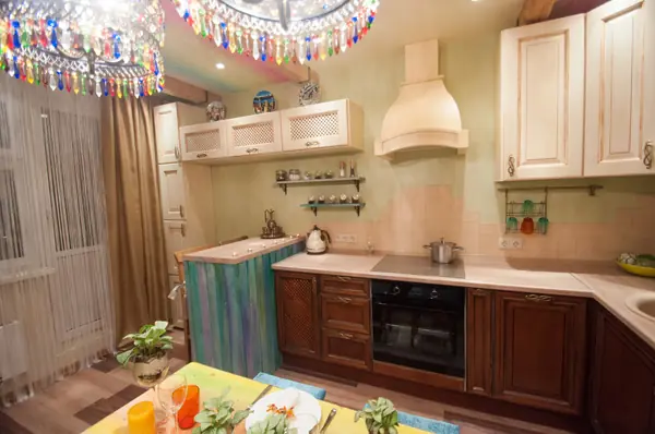 Кухня в стиле бохо-шик