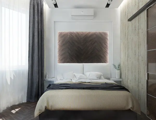 Спальня в квартире молодого холостяка