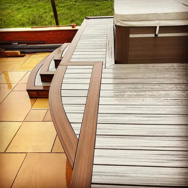 Ступени, ограждения