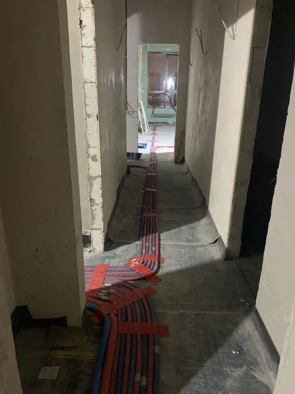 Фото инженерных сетей на объектах Project Group