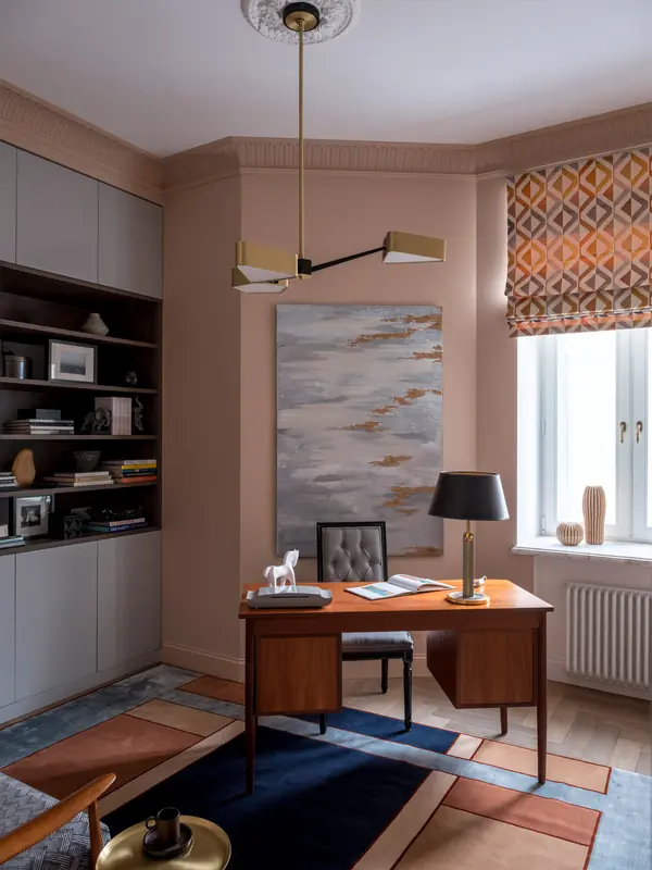 Романтичный интерьер на Сретенке 107 кв.м.