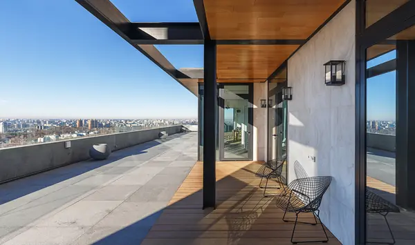 Квартира с панорамным видом на Москву