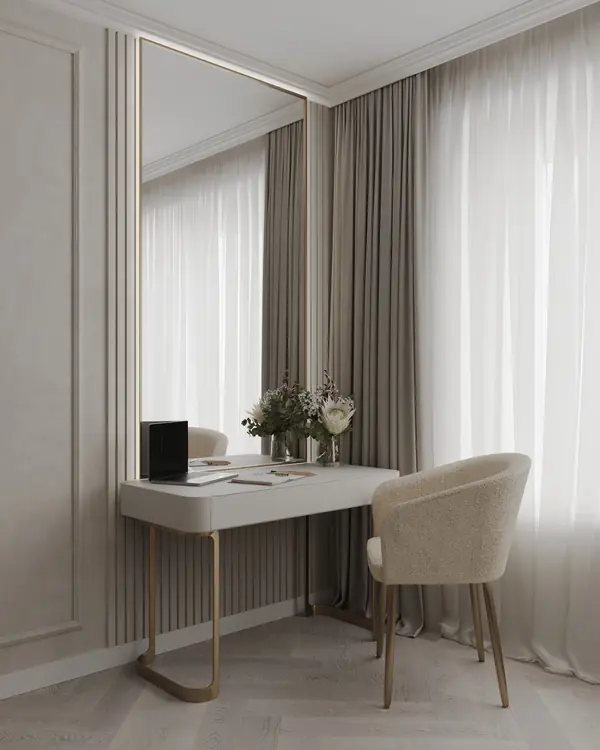 Дизайн квартиры в светлых оттенках