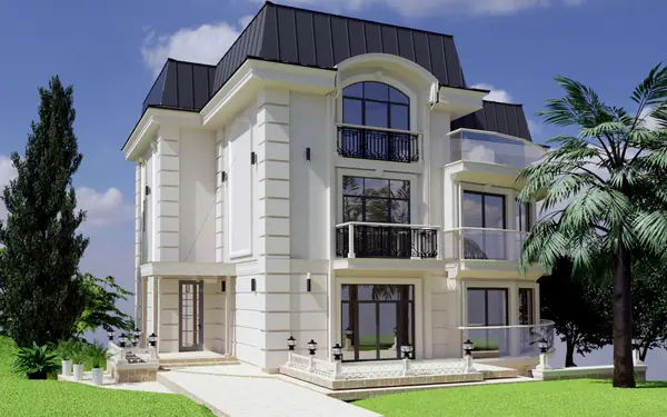 Перестройка дома из 90х