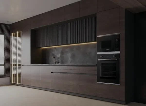 КУХНЯ "ПРЕСТИЖ" - строгая, лаконичная, ультра-современная