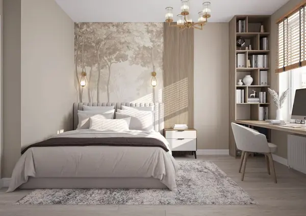 Ремонт квартиры 78 м2 в современном стиле с элементами сканди