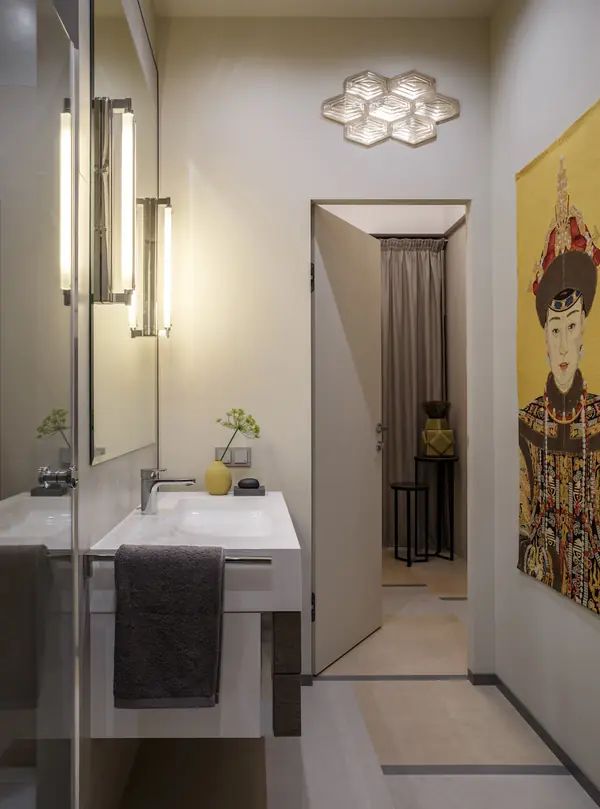 Монохромная квартира на Добрынинской