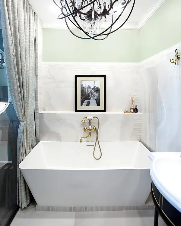 Трехкомнатная квартира с винтажными акцентами