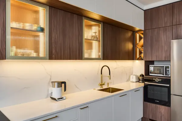 Проект кухни в стиле современная классика