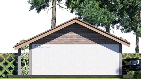 Проект одноэтажного дома 12х13м S100м2 F-17261