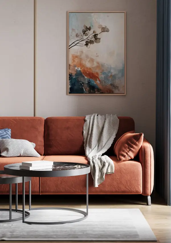 Уютная 2-х к.кв. с яркими оттенками