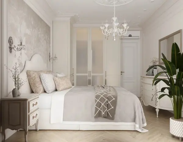 Светлая квартира 112,55 м² в современном стиле