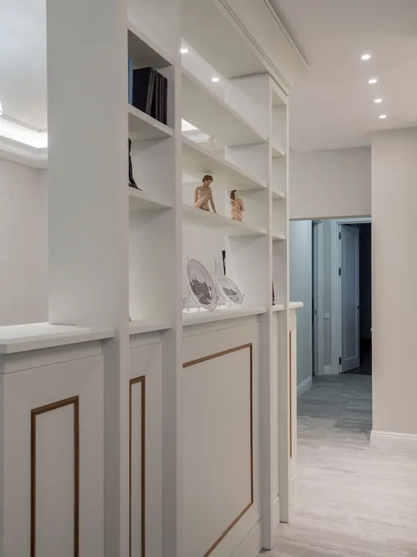 Комплексная меблировка квартиры в неоклассическом стиле