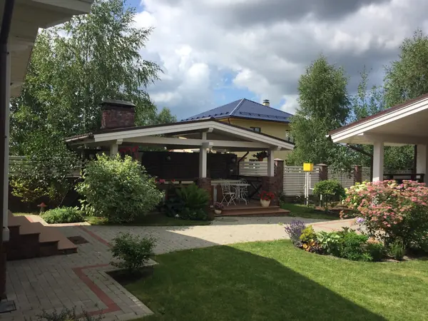 Одноэтажный дом в финском стиле