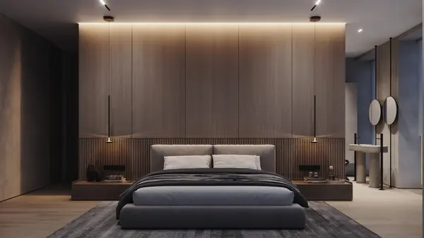 Квартира 144,8 m в стиле современный минимализм